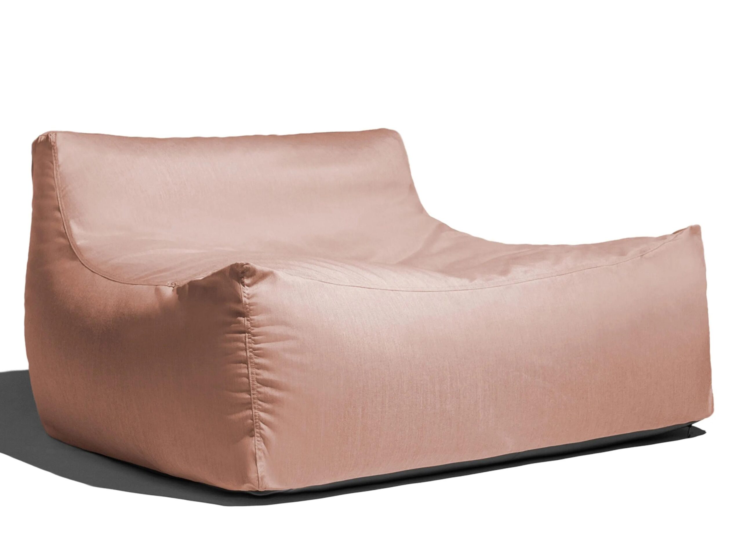 Veridiana Outdoor Bean Bag Loveseat / Modern Patio Sofa