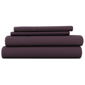 iEnjoy Home Premium Ultra Soft Queen Bed Sheet Set, Purple