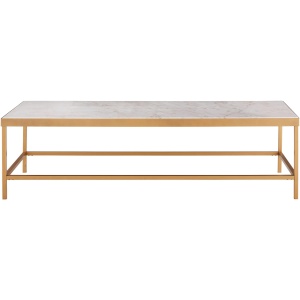 Ida Rectangle Marble Coffee Table