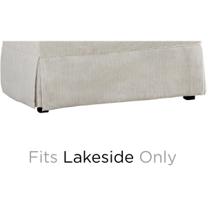 Lakeside Ottoman slipcover