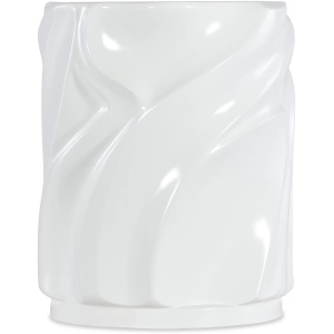 Melange Alabaster End Table