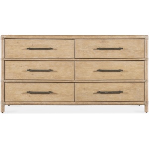 Retreat Pole Rattan Dresser